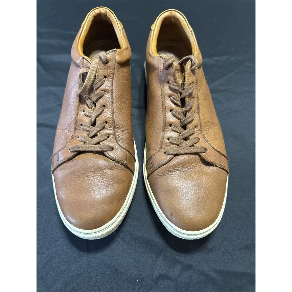 Allen Edmonds‎ Porter City Derby Leather Sneaker 13B Walnut Brown Retails $249